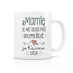 Mug annonce "Mamie"