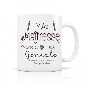 Mug "Maitresse géniale"