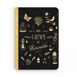 Carnet A6 - 160 pages "Mon carnet de curiosités"
