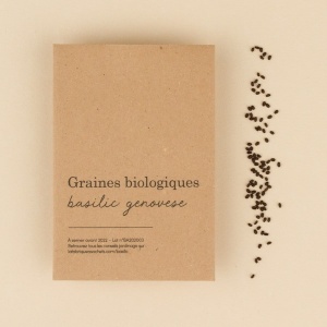 Sachet de graines : Basilic Genovese