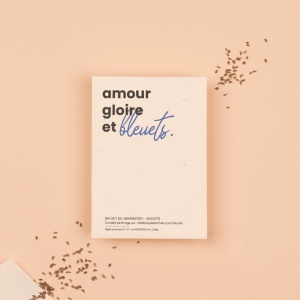 Sachet de graines "Amour Gloire et Bleuet" - Bleuets
