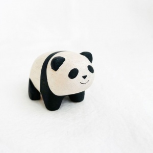 Figurine bois petit Panda