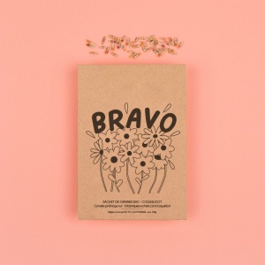 Sachet de graines "Bravo" - Coquelicot