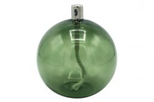 Lampe à huile sphère lisse Green S