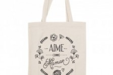 Tote bag "Aime comme maman"