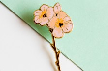 Pin's fleur - Cerisier