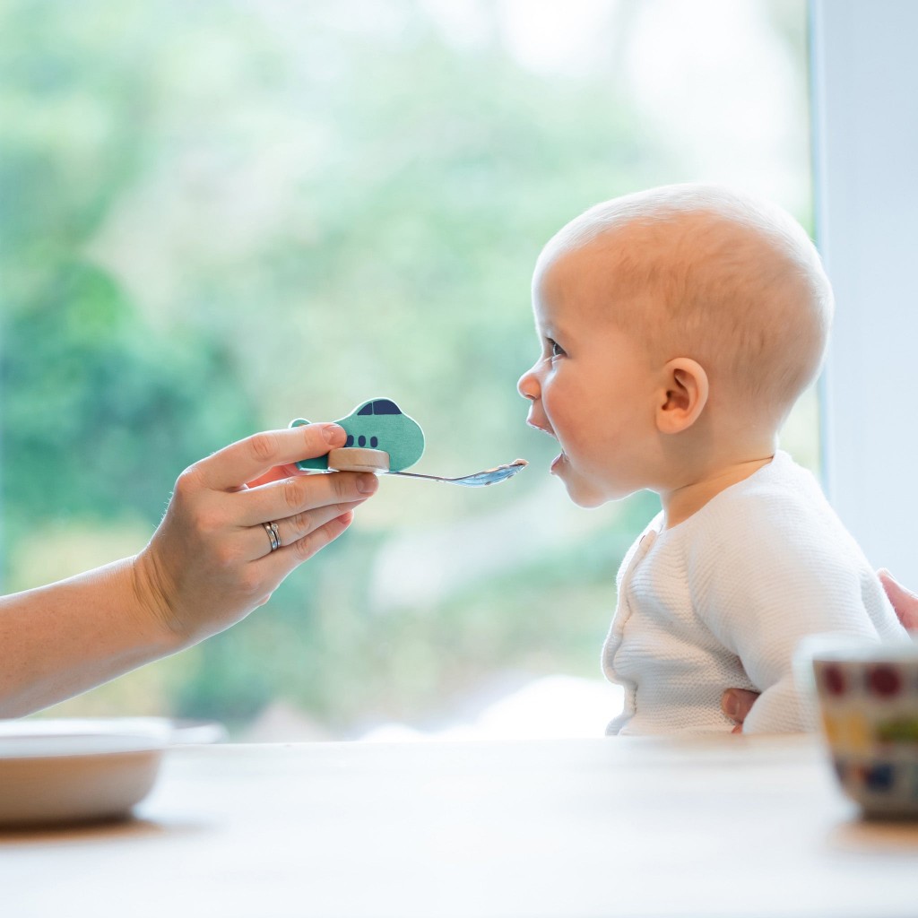 Cuillère pour bébé personnalisée - Avion