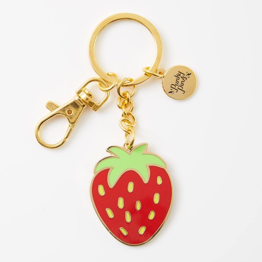 Porte Clés Lapin Fraise  la CoinCaillerie boutique de lapins fraises