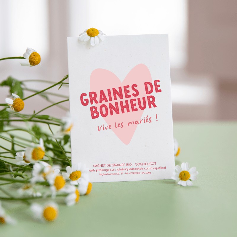 Des sachets de graines en tissu - Marie Claire