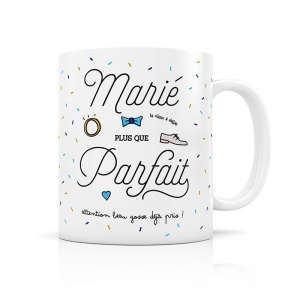Mug "Marié Parfait" Creabisontine