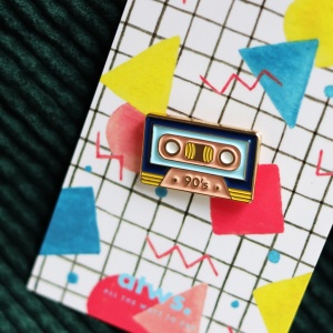 Pin's Cassette 90's