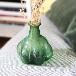 Vase en verre recyclé - Vert