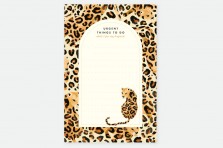 Bloc-notes - Leopard