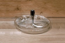 Lampe à huile ellipse lisse XL