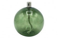 Lampe à  huile sphère lisse Green S