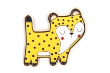 Pin's émaillé Zabeil "Léopard"