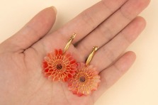 Boucles d'oreilles Dahlia