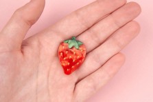 Broche Fraise