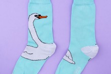 Chaussettes Cygne