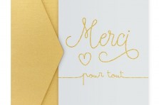 Carte postale "Merci pour tout"