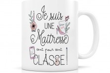 Mug "Maitresse 100% Classe"