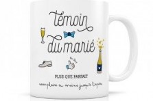 Mug "Témoin du marié"