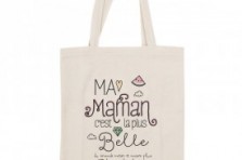 Tote bag "Ma maman c'est la plus belle"