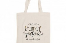 Tote bag "Tu es ma maman préférée"