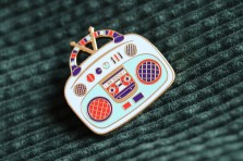 Pin's Retro Be Rock