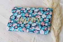 Pochette HAPPY fleurs