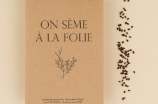 Sachet de graines : "On sème à  la folie" - Fleurs des champs