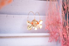 Boucles Flora Dor&eacute;e