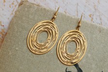 Boucles Inaya dorées