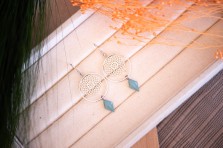 Boucles Mandalie Acier