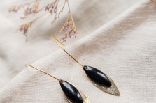Boucles Marie dorées