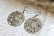 Boucles Nora acier