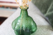 Vase en verre recyclé - Vert