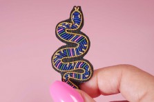 Broche Serpent