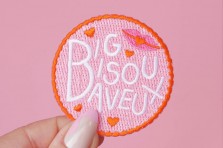 Patch thermocollant Big Bisou Baveux