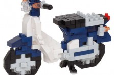 Nanoblock Honda Super Cub 50 bleue