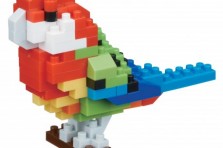 Nanoblock Perruche omnicolore