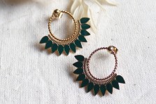 Boucles Joséphine plaquées or