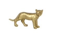 Petite statue Jaguar doré