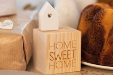 Petite maison porcelaine "Home sweet home"