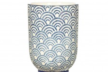 Grande tasse motif Sashiko