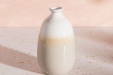 Mini-vase Bohème - Gris clair