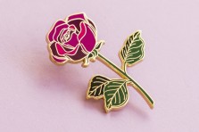 Pin's fleur - Rose
