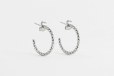 Boucles d'oreilles Aura - Acier