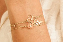 Bracelet Emilia doré