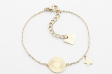 Bracelet Lalalove doré